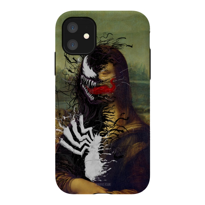 iPhone 11 StrongFit Venomized MonaLisa by Gringoface Designs