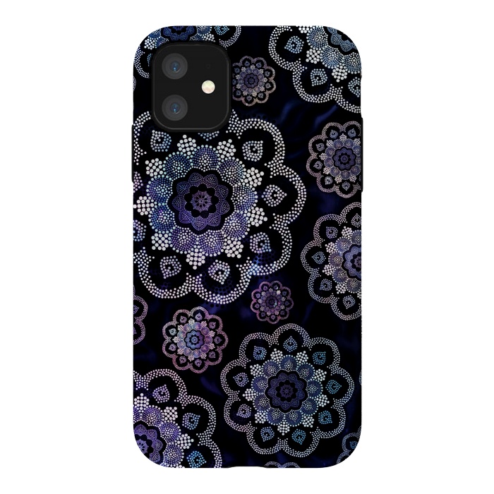 iPhone 11 StrongFit Flower pattern mandala by Jms