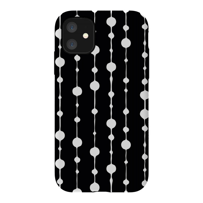 iPhone 11 StrongFit Dots in Lines II by Majoih
