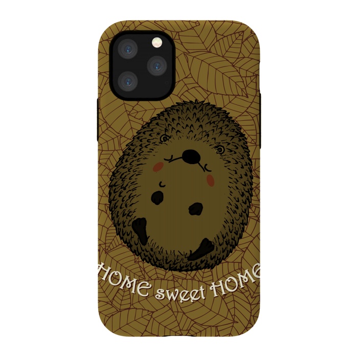 iPhone 11 Pro StrongFit HOME SWEET HOME by Mangulica