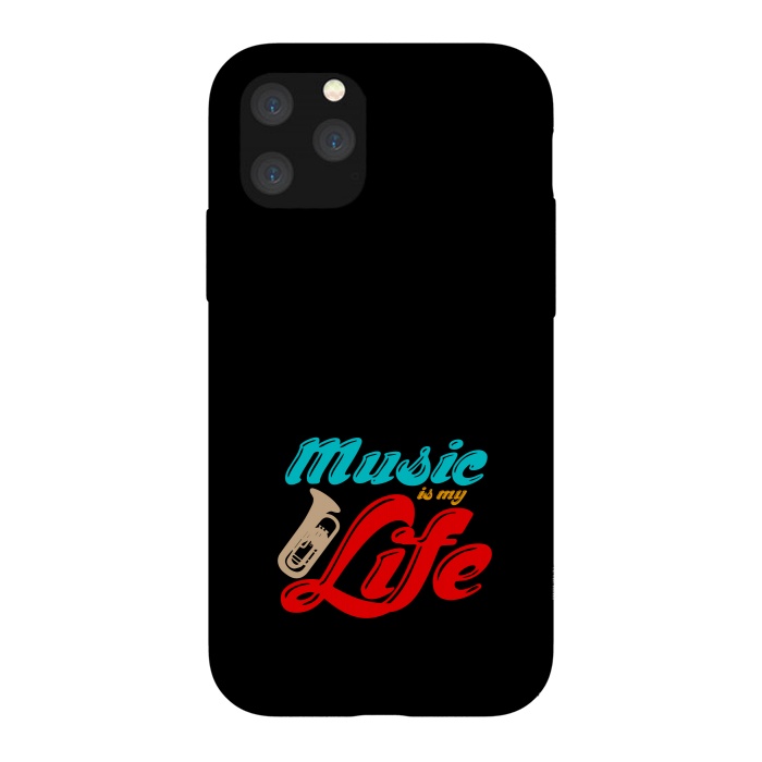 iPhone 11 Pro StrongFit music is my life by TMSarts