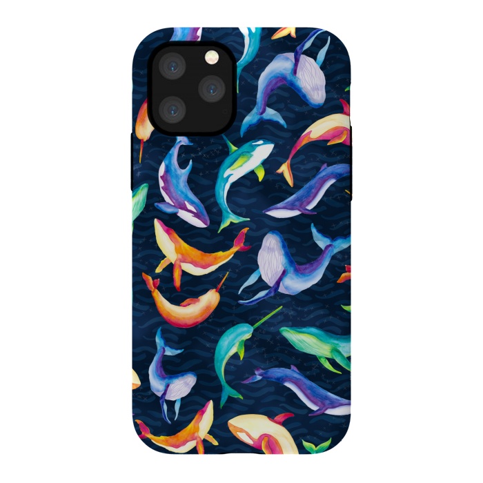 iPhone 11 Pro StrongFit Whaley Love to Move by gingerlique