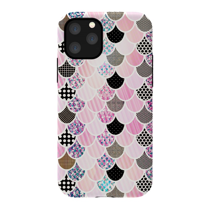 iPhone 11 Pro StrongFit cute pink mermaid by Jms
