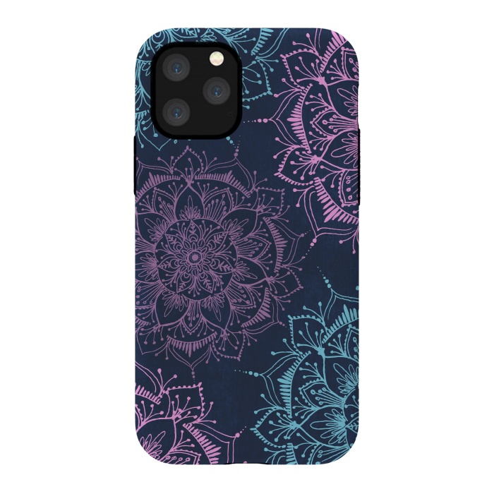 iPhone 11 Pro StrongFit bliss mandala pattern by Rose Halsey