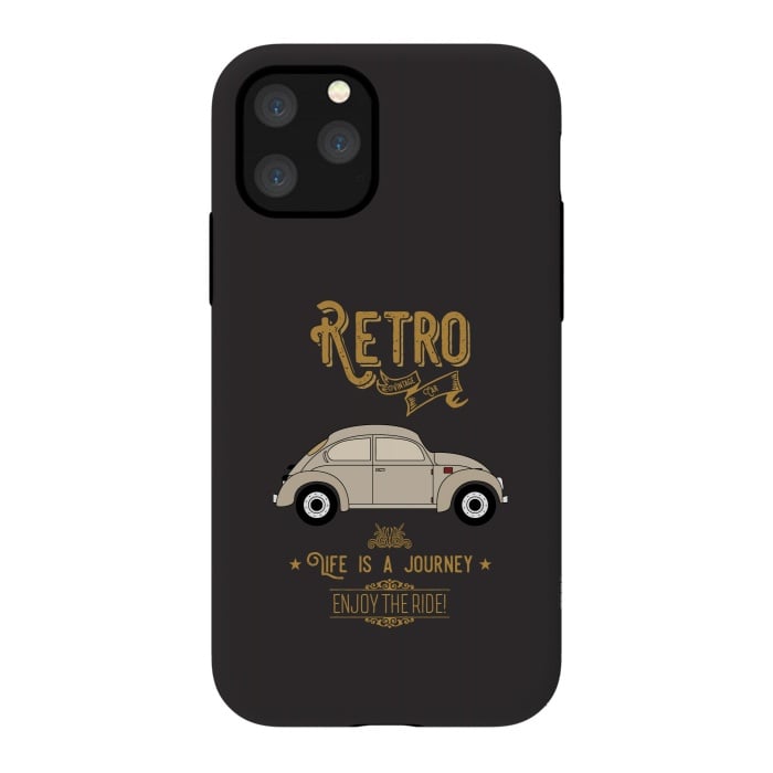 iPhone 11 Pro StrongFit retro vintage car by TMSarts