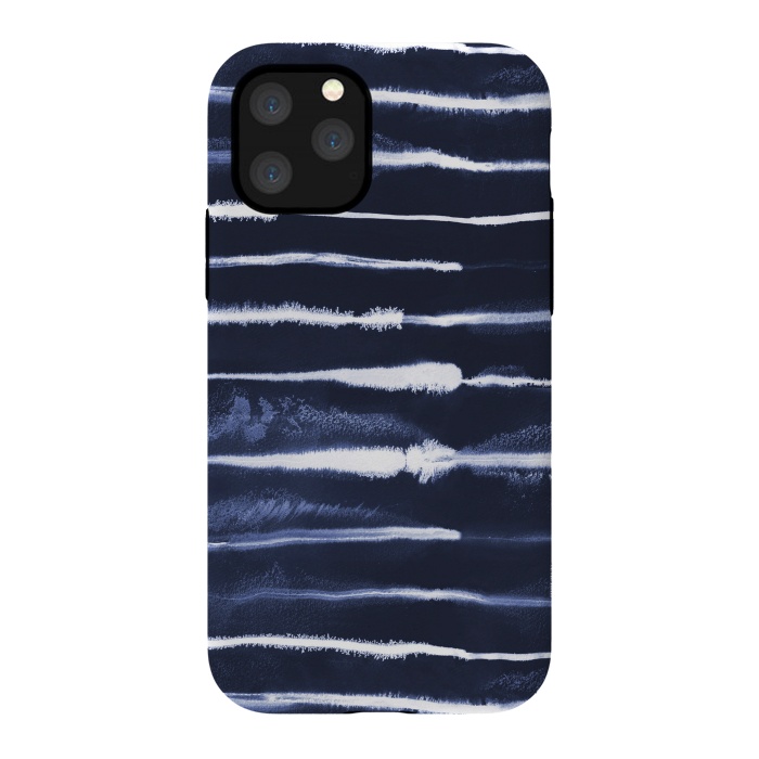 iPhone 11 Pro StrongFit Electric Ink Navy by Ninola Design