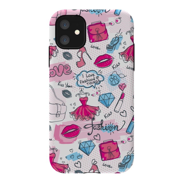 iPhone 11 StrongFit Fashionable Girls by ArtsCase