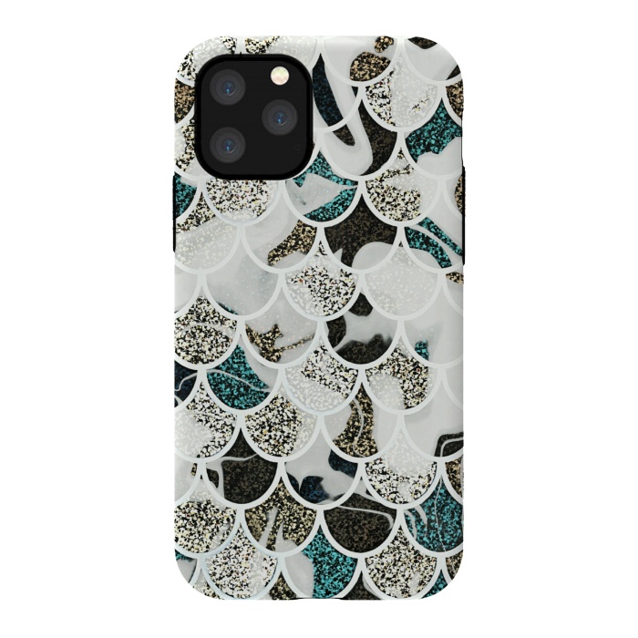 iPhone 11 Pro StrongFit Marble mermaid by Jms