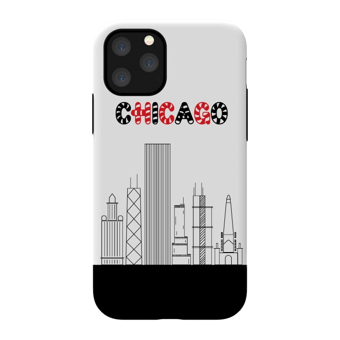 iPhone 11 Pro StrongFit chicago by TMSarts