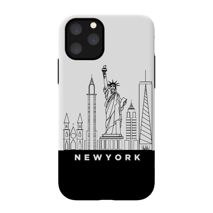 iPhone 11 Pro StrongFit new york by TMSarts