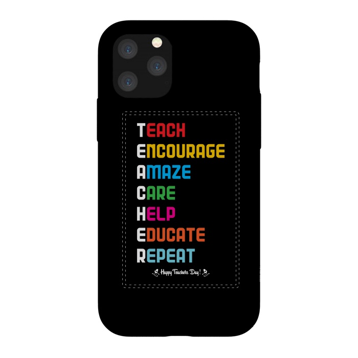 iPhone 11 Pro StrongFit meaning of teacher by TMSarts