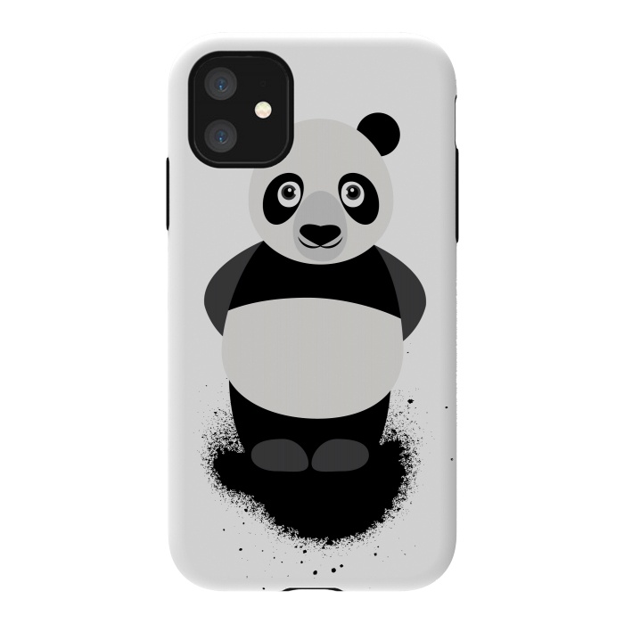 iPhone 11 StrongFit standing panda by TMSarts