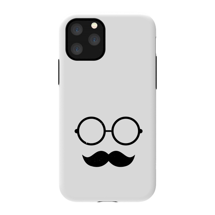 iPhone 11 Pro StrongFit cool mustache by TMSarts
