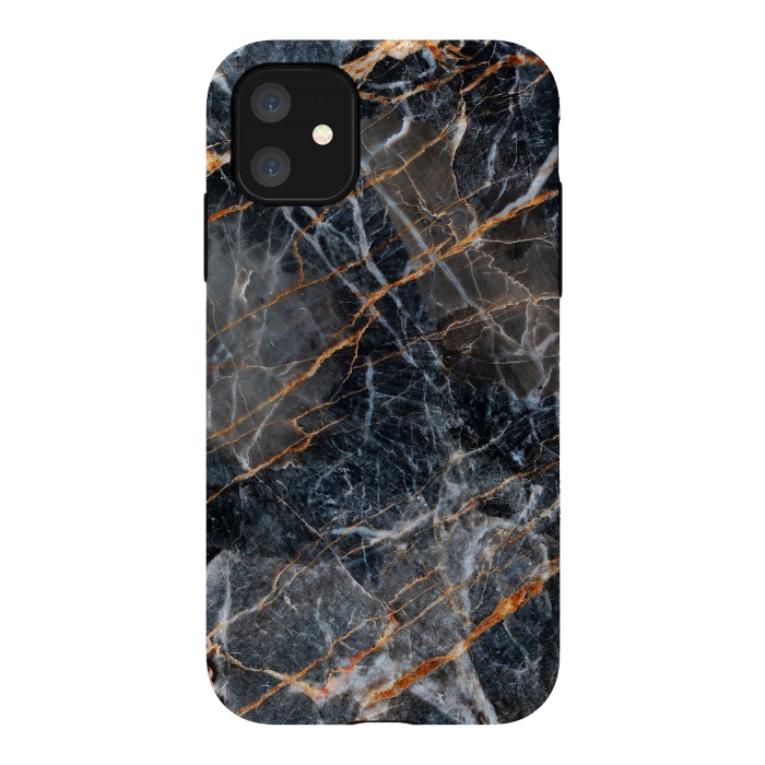 iPhone 11 StrongFit Marble Gray Stone by ArtsCase