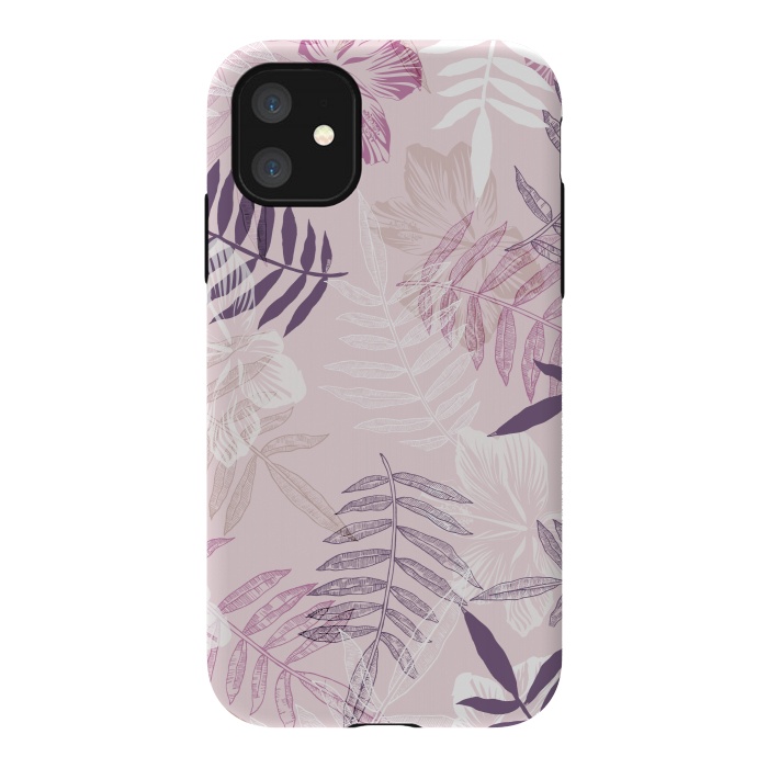 iPhone 11 StrongFit Tropical Pink Dreams by Rose Halsey