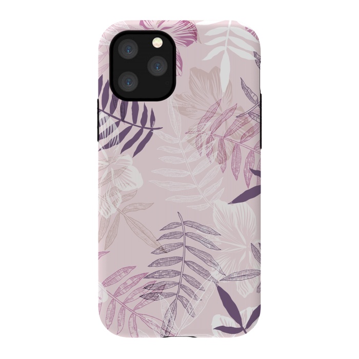 iPhone 11 Pro StrongFit Tropical Pink Dreams by Rose Halsey