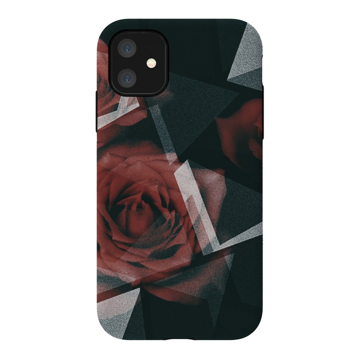 iPhone 11 StrongFit Red roses by Jms