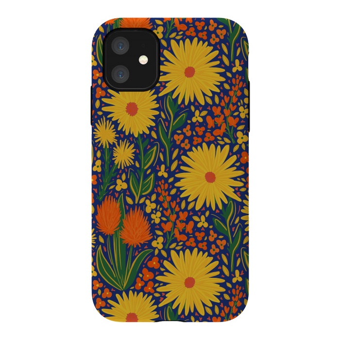 iPhone 11 StrongFit Summer Wildflowers by Melissa Pedersen