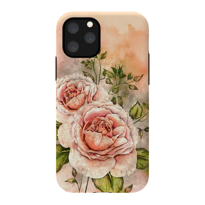 iPhone 11 Pro StrongFit Behind The Rose by Creativeaxle