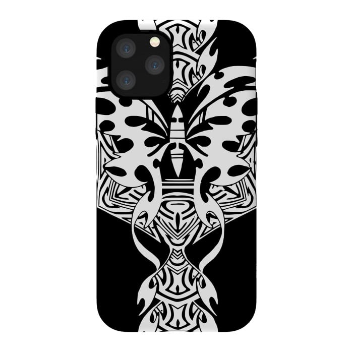 iPhone 11 Pro StrongFit Tribal butterfly  by Josie