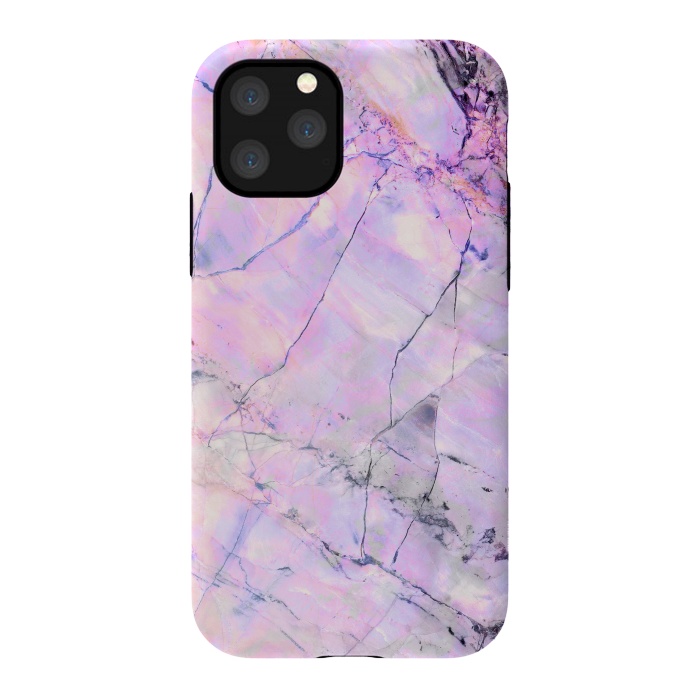 iPhone 11 Pro StrongFit Iridescent pastel marble by Oana 