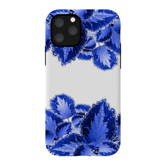 iPhone 11 Pro StrongFit Blue Flowers by Ashley Camille