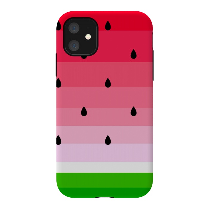 iPhone 11 StrongFit watermelon by haroulita