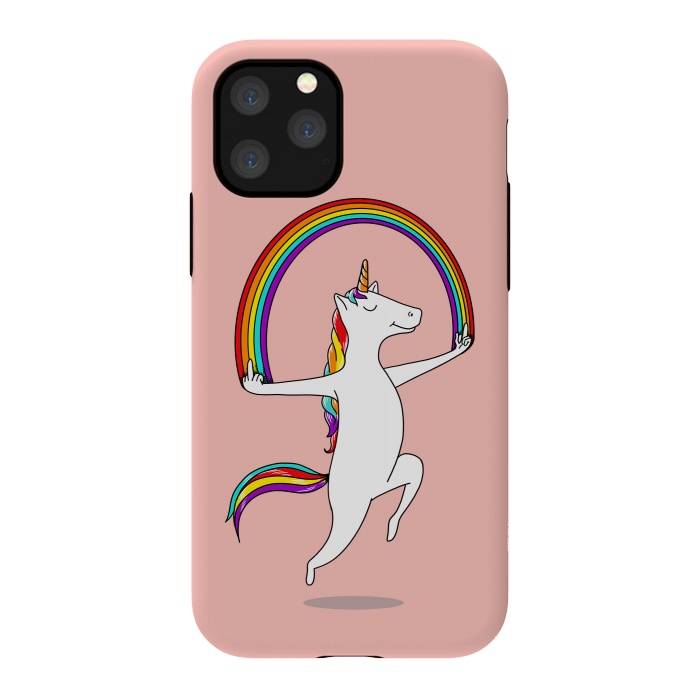 iPhone 11 Pro StrongFit Unicorn Magic pink by Coffee Man