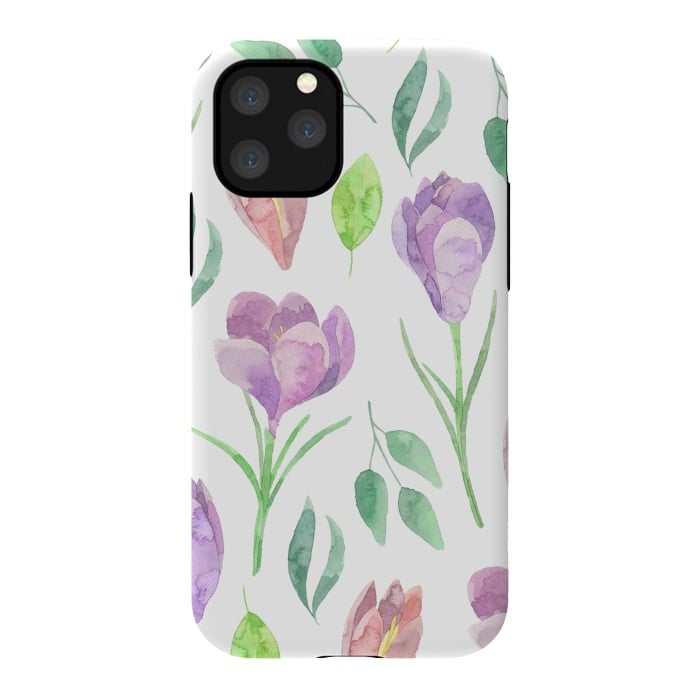 iPhone 11 Pro StrongFit flower power by haroulita