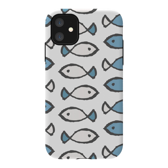 iPhone 11 StrongFit fish by haroulita