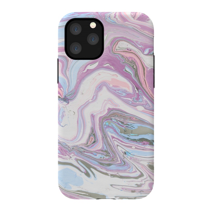 iPhone 11 Pro StrongFit purple marble art by haroulita