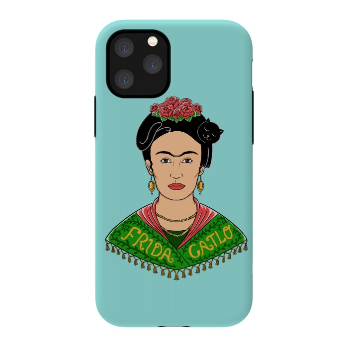iPhone 11 Pro StrongFit Frida Catlo by Coffee Man