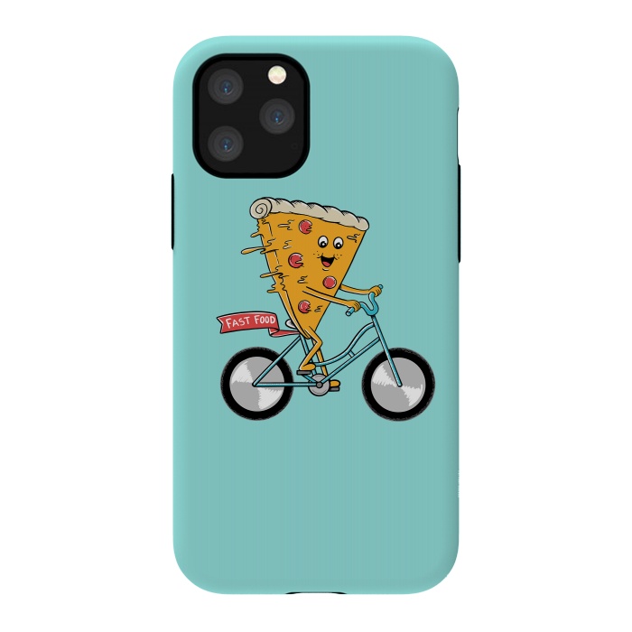 iPhone 11 Pro StrongFit Pizza Fast Food by Coffee Man