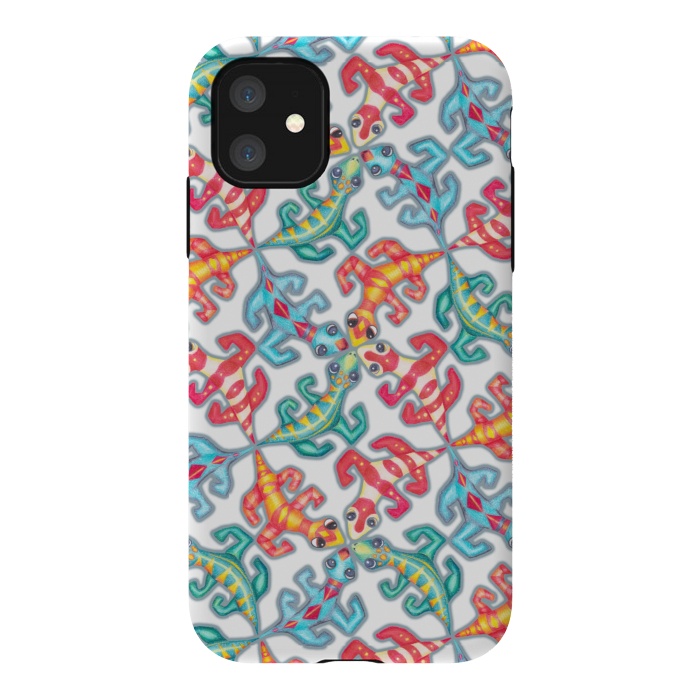iPhone 11 StrongFit Tickly Tessellation by gingerlique