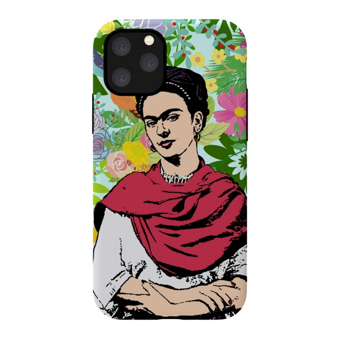 iPhone 11 Pro StrongFit Frida kahlo by Jms