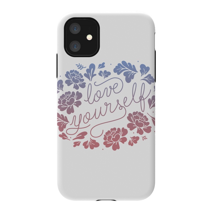 iPhone 11 StrongFit Love Yourself by Anis Illustration