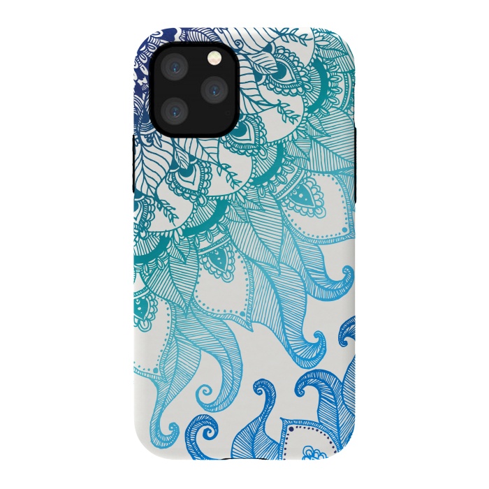 iPhone 11 Pro StrongFit Mermaid Mandala by Rose Halsey
