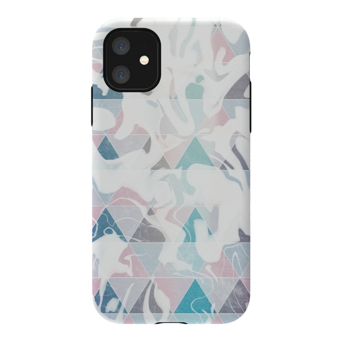 iPhone 11 StrongFit Geometric marble by Jms