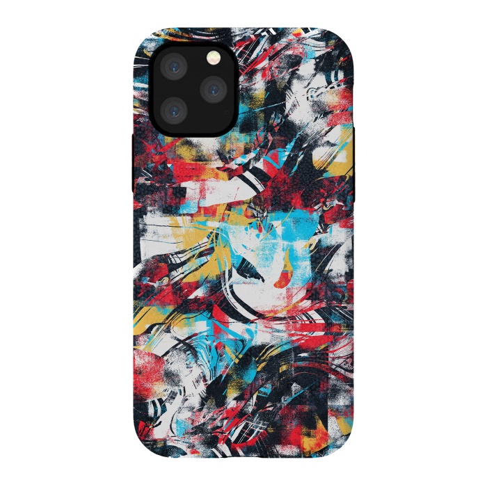 iPhone 11 Pro StrongFit Abstract Flow II by Art Design Works
