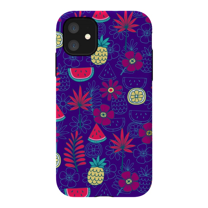 iPhone 11 StrongFit Tropical Watermelons by ArtsCase