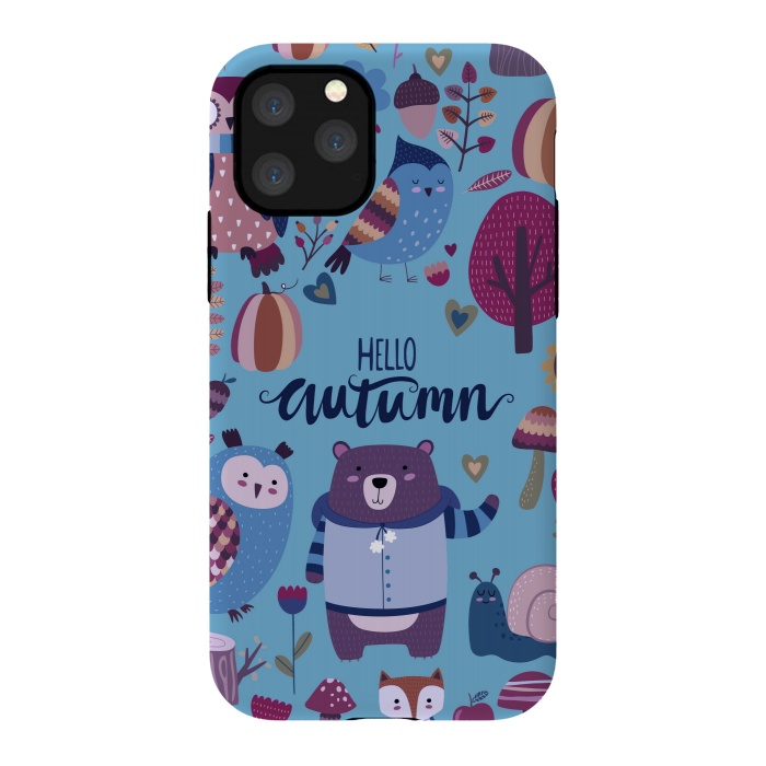 iPhone 11 Pro StrongFit Autumn In Cold Colors by ArtsCase