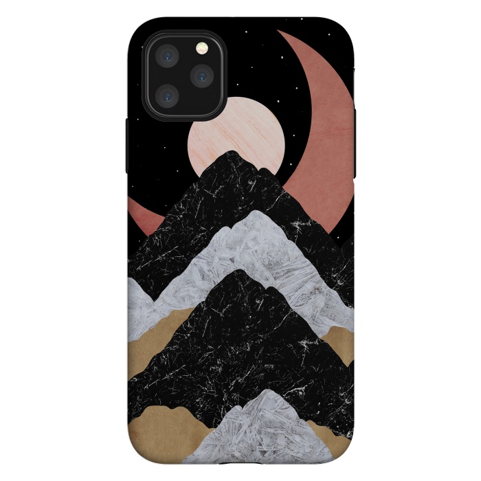 iPhone 11 Pro Max StrongFit The crescent moon by Steve Wade (Swade)