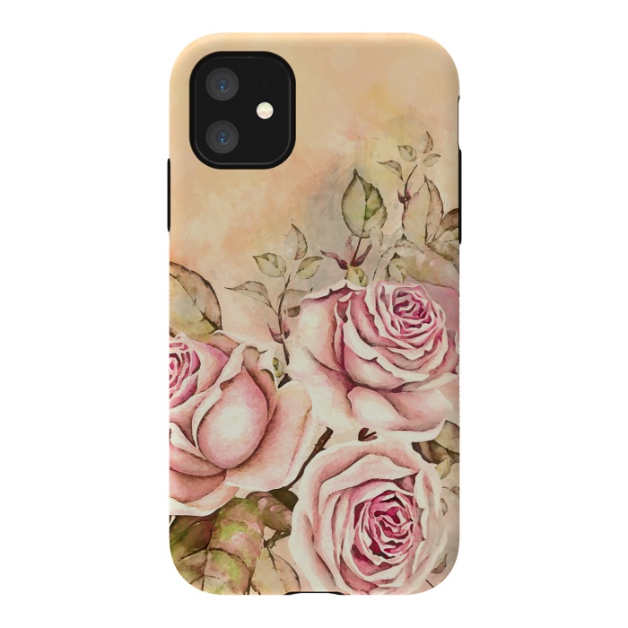 iPhone 11 StrongFit Sweet Rosa by Creativeaxle