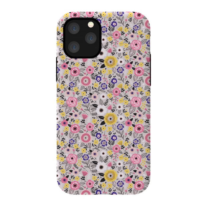 iPhone 11 Pro StrongFit Flower Cake by ArtsCase