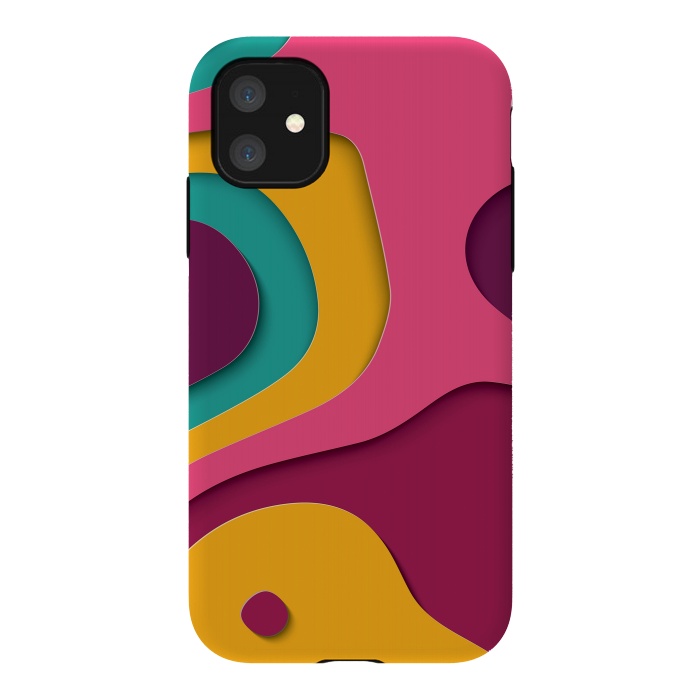 iPhone 11 StrongFit Paper Cutout 018 by Jelena Obradovic