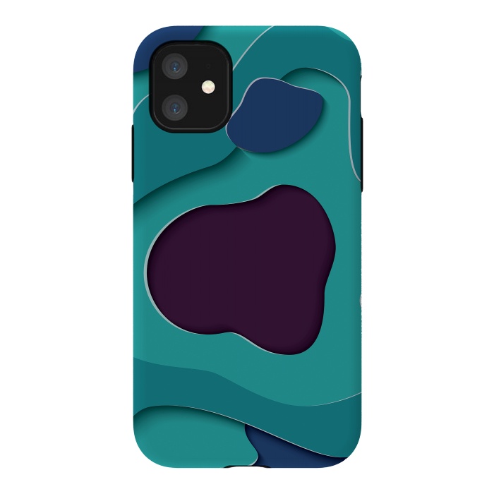 iPhone 11 StrongFit Paper Cutout 027 by Jelena Obradovic