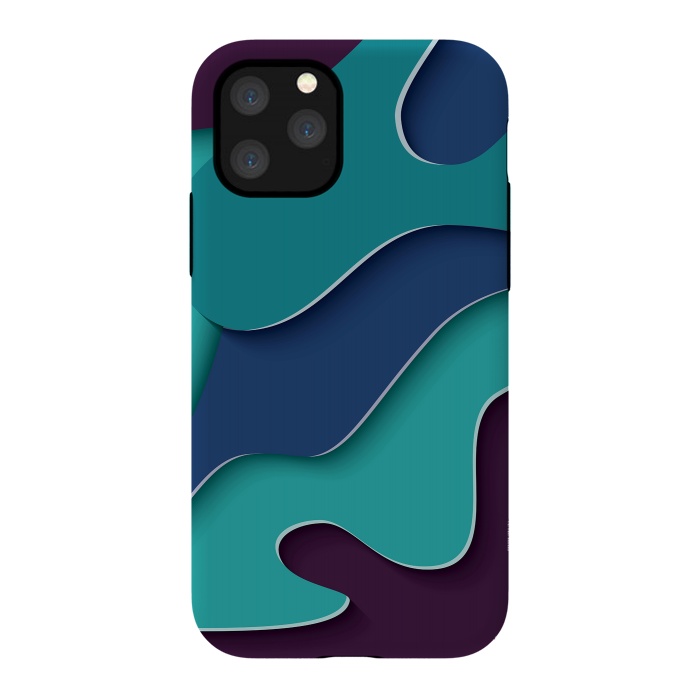 iPhone 11 Pro StrongFit Paper Cutout 028 by Jelena Obradovic