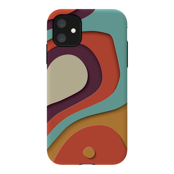iPhone 11 StrongFit Paper Cutout 031 by Jelena Obradovic