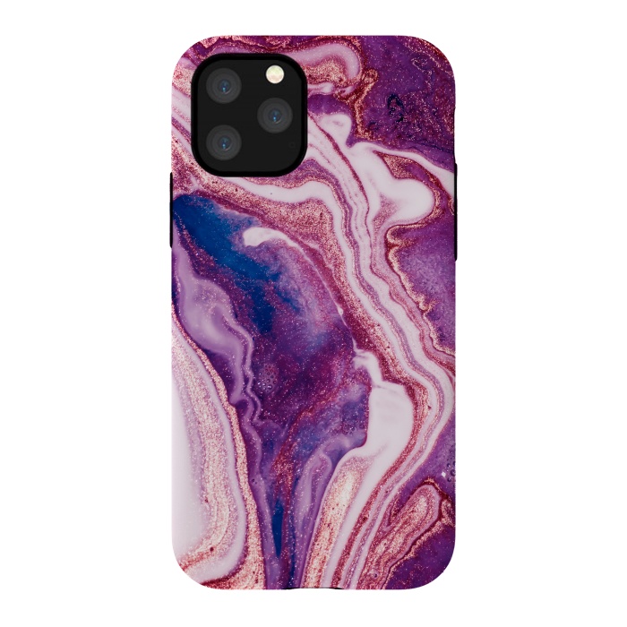 iPhone 11 Pro StrongFit swirls of marble by ArtsCase