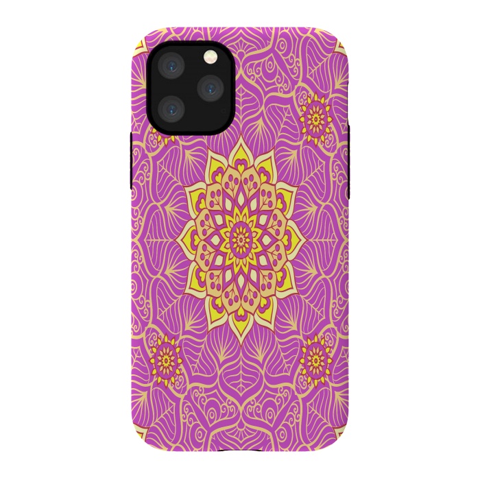iPhone 11 Pro StrongFit center of the universe in mandala by ArtsCase